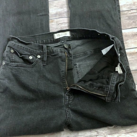 SOLD Gray Madewell Cali Demi Boot Jeans - Picture 7 of 10